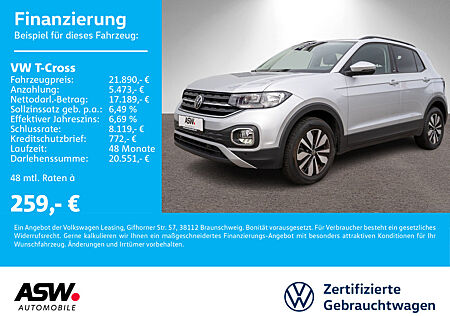 VW T-Cross MOVE 1.0 TSI DSG Navi SHZ PDC v/h