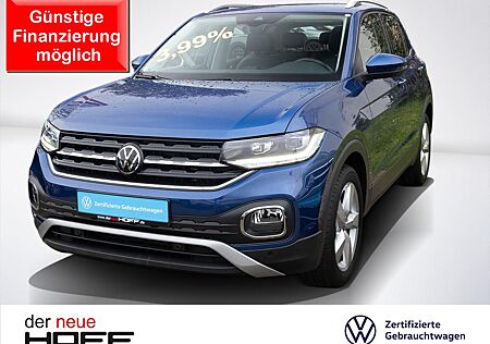 VW T-Cross 1.0 TSI DSG Style Kam LED Nav Anschlussg