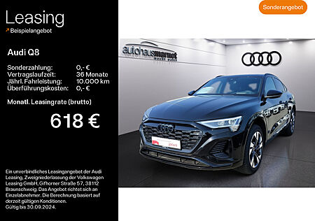 Audi Q8 Sportback 55 e-tron quattro S line*Navi*Matrix*HUD*B&O*AHK*PDC*Pano*Virtual Cockpit*Kamera