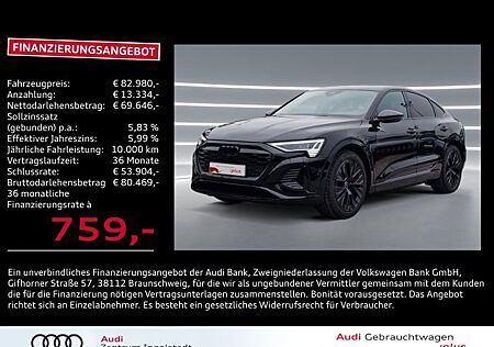 Audi Q8 Sportback e-tron S line 55 qu Edition Pano