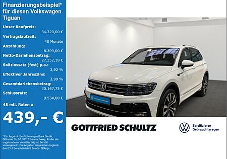 VW Tiguan R-LINE TSI DSG 4MOTION CONNECT ACC AHK PANO