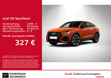 Audi Q3 Sportback S line 35 TDI LED ACC Navi AHK Pano