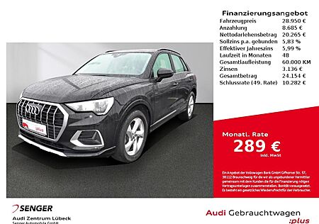 Audi Q3 35 TFSI advanced Navi AHK virtual Cockpit