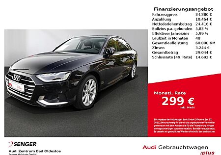 Audi A4 35 TDi advanced LED Rückfahrkamera VZE NAVI