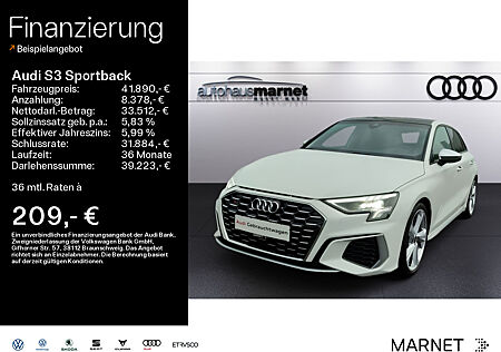 Audi S3 Sportback 2.0 TFSI quattro*Navi*LED*B&O*PDC*Pano*Virtual Cockpit* Connect*Sitzheizung