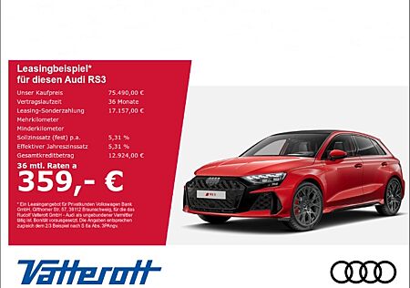 Audi RS3 Sportback WR Matrix Pano Navi Sportabgas