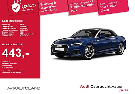 Audi A5 Cabriolet 35 TFSI Stronic | NAVI | AHK |