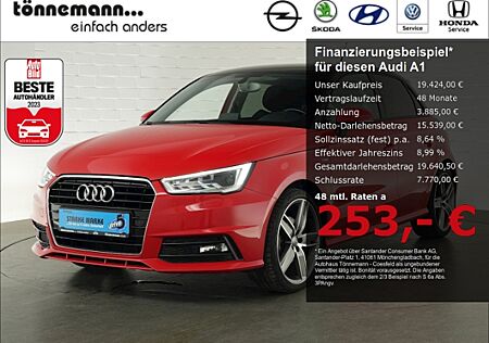 Audi A1 TFSI SPORTBACK SPORT+NAVI+SITZHEIZUNG+PARKPILOT+SPORTSITZE+ALUFELGEN