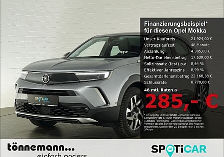 Opel Mokka B ELEGANCE AT+LED LICHT+NAVI+RÜCKFAHRKAMERA+KEYLESS+SITZ-/LENKRADHEIZUNG+TOTERWINKELASSIST