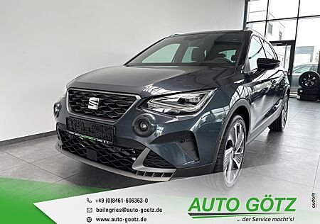 Seat Arona FR DSG 5-Jah Garantie AHK-Vorb.*Navi*DAB*VZE*LED*ACC*SmartLink*DigiCockpit*Kamera*ParkAssist*Kessy*BlindSpot*Freispr.*Sitzheiz*PDC*vo+hi*Alu*LichtAssist*SpurAssist*Connect*Sunset*ZV-Funk*4xEFH*Ladeboden*Nebel*Armlehne*Metallic