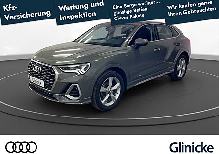 Audi Q3 sportback 35 TFSI S line AHK LED LM 19" Navi PDC+RFK