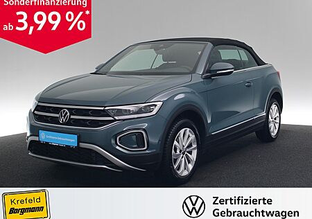 VW T-Roc Cabriolet 1.5 TSI OPF 110 kW (150 PS) 6-Gang Style+Navi+AHK+Sitzh.