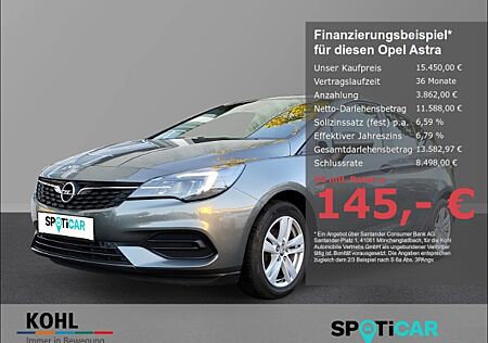 Opel Astra K Edition Start Stop 1.2 Turbo Start-Stop Regensensor Rückfahrkam.