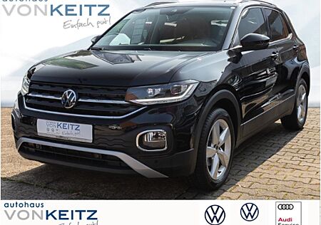 VW T-Cross STYLE 1.0 TSI +SHZ+NAVI+BT+RFK+KLI+MET++