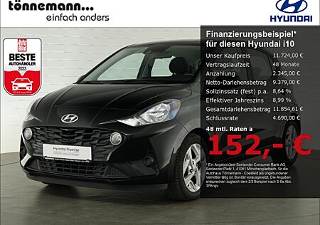 Hyundai i10 TREND+FERNLICHTASS.+ALLWETTERREIFEN+SITZ-/LENKRADHEIZUNG