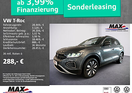 VW T-Roc 1.5 TSI MOVE LED+STANDHZG+DCP+NAVI+APP+ALU