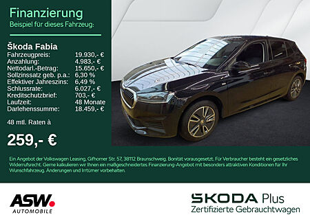 Skoda Fabia Tour 1.0 TSI LED Navi RFK PDC SHZ