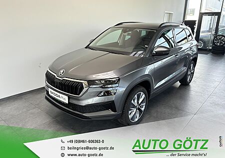 Skoda Karoq Style DSG 4x4*AHK-Vorb.*Navi*DAB*LED*Tempomat*SmartLink*DigiCockpit*elektr. Heckkl.*Kamera*Kessy*Freispr.*Sitzheiz*PDC*vo+hi*Alu*LichtAssist*Connect*Sunset*ZV-Funk*4xEFH*Ladeboden*Lenkradheiz*Nebel*Armlehne*Metallic