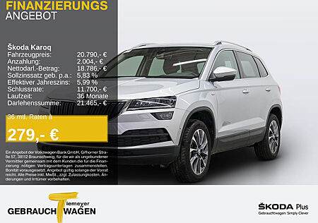 Skoda Karoq 1.6 TDI DSG DRIVE 125 LED VIRTUAL STDH AHK