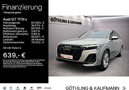 Audi Q7 TFSI e 55 qu S line tip*B&O*HUD*Pano*Matrix*Virtual*Navi+*ARL*Assistenz+*Optik*AHK*