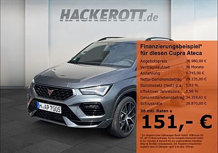 Cupra Ateca 2.0 TSI 140 KW (190 PS) 7-GANG DSG 4Drive LED Navi Keyless e-Sitze ACC Parklenkass.