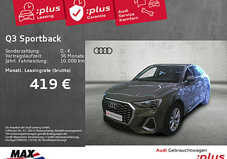 Audi Q3 Sportback 45 TFSI e S-LINE LED+VCP+AHK+NAVI+DAB