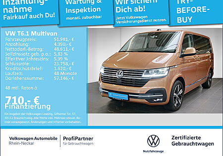 VW T6 Multivan T6.1 Multivan Generation Six 2.0 TDI DSG Navi AHK DCC Standheizung uvm