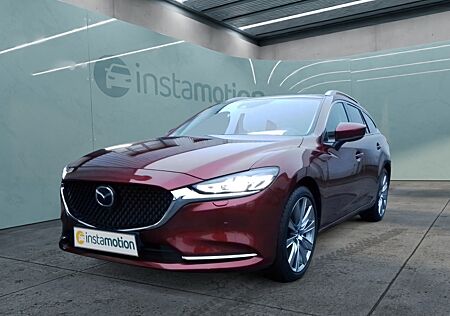 Mazda 6 Kombi Sports-Line SKYACTIV-G 165 2.0 HUD Navi Soundsystem Bose 360 Kamera LED Blendfreies Fernl.