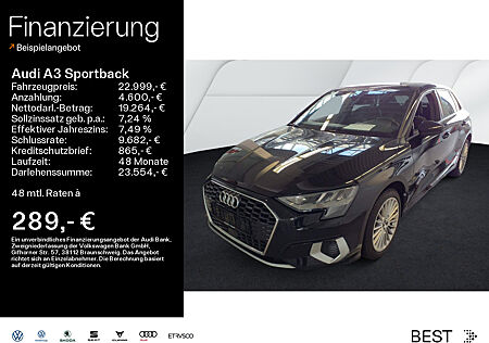 Audi A3 Sportback 35 TFSI LED*VIRTUAL*NAVI-PLUS*PDC*SHZ*17ZOLL