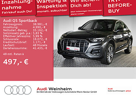 Audi Q5 Sportback 40 TDI quattro advanced S-line S-tronic uvm