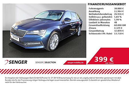 Skoda Superb Combi 2.0TDi L&K 4x4 Matrix Leder Standh.