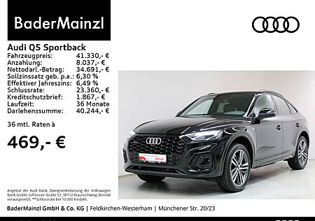 Audi Q5 Sportback 40 TFSI quattro S line Navi ACC RFK