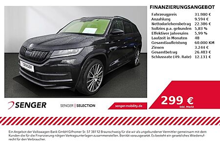 Skoda Kodiaq 2.0 TDI 4x4 DSG Navi Smart Link LED PDC