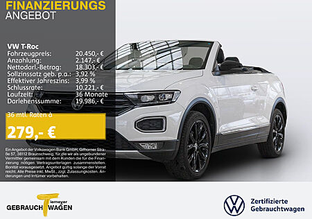 VW T-Roc Cabrio 1.0 TSI BLACKSTYLE LM18 VIRTUAL LED