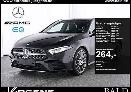 Mercedes-Benz A 180 AMG/Wide/LED/Cam/Amb/CarPlay/DAB/Temp/19