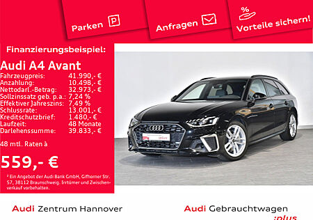 Audi A4 Avant S line 40 TDI Matrix Kamera virtual Navi