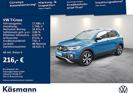 VW T-Cross Style 1.0TSI NAV LED ACC SHZ BLINDSPOT