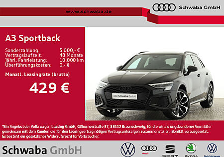 Audi A3 Sportback S line*MATRIX*R-KAM*NAV*AHK*B&O*19"