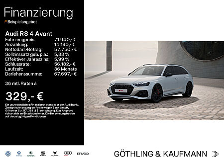 Audi RS4 RS 4 Avant*280 km/h*Keramik*HUD*B&O*Pano*Virtual*Navi+*