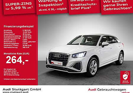 Audi Q2 35 TFSI S line LED Keyless virtCo PDC+Kamera