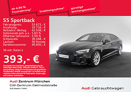 Audi S5 Sportback TDI tiptr. B&O/Pano/HUD/Virtual/Navi/Matrix