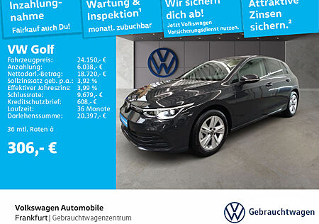 VW Golf VIII 1.5 TSI Life Navi LED Heckleuchten Sitzheizung Leichtmetallfelgen