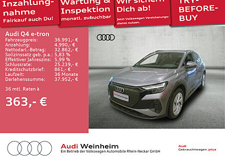 Audi Q4 e-tron Q4 35 Black-Paket