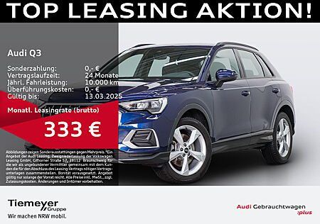 Audi Q3 40 TDI Q ADVANCED AHK LM19 LEDER KAMERA