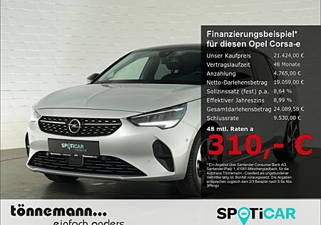 Opel Corsa-e F ELECTRIC ELEGANCE 50kWh+LED+RÜCKFAHRKAMERA+SITZ-/LENKRADHEIZUNG+TOTERWINKELWA