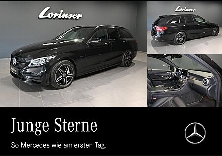 Mercedes-Benz C 300 T de AMG/LED/PANO/NIGHT/TOTWINKEL/NAVI