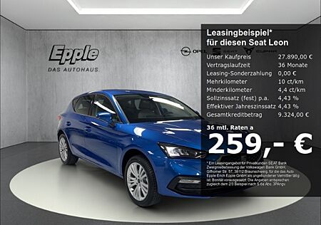 Seat Leon Style Edition 1.0 eTSI 81 kW (110 PS) 7-Gang-DSG Navi Rückfahrkamera