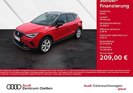 Seat Arona 1.0 TSI DSG FR Parklenkassist. Kamera ACC