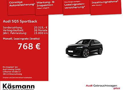 Audi SQ5 Sportback AHK MATRIX PAN LUFT KAM