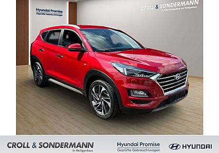 Hyundai Tucson blue 2.0 CRDi 4WD Premium 8-Fach Sitz-Lüftung